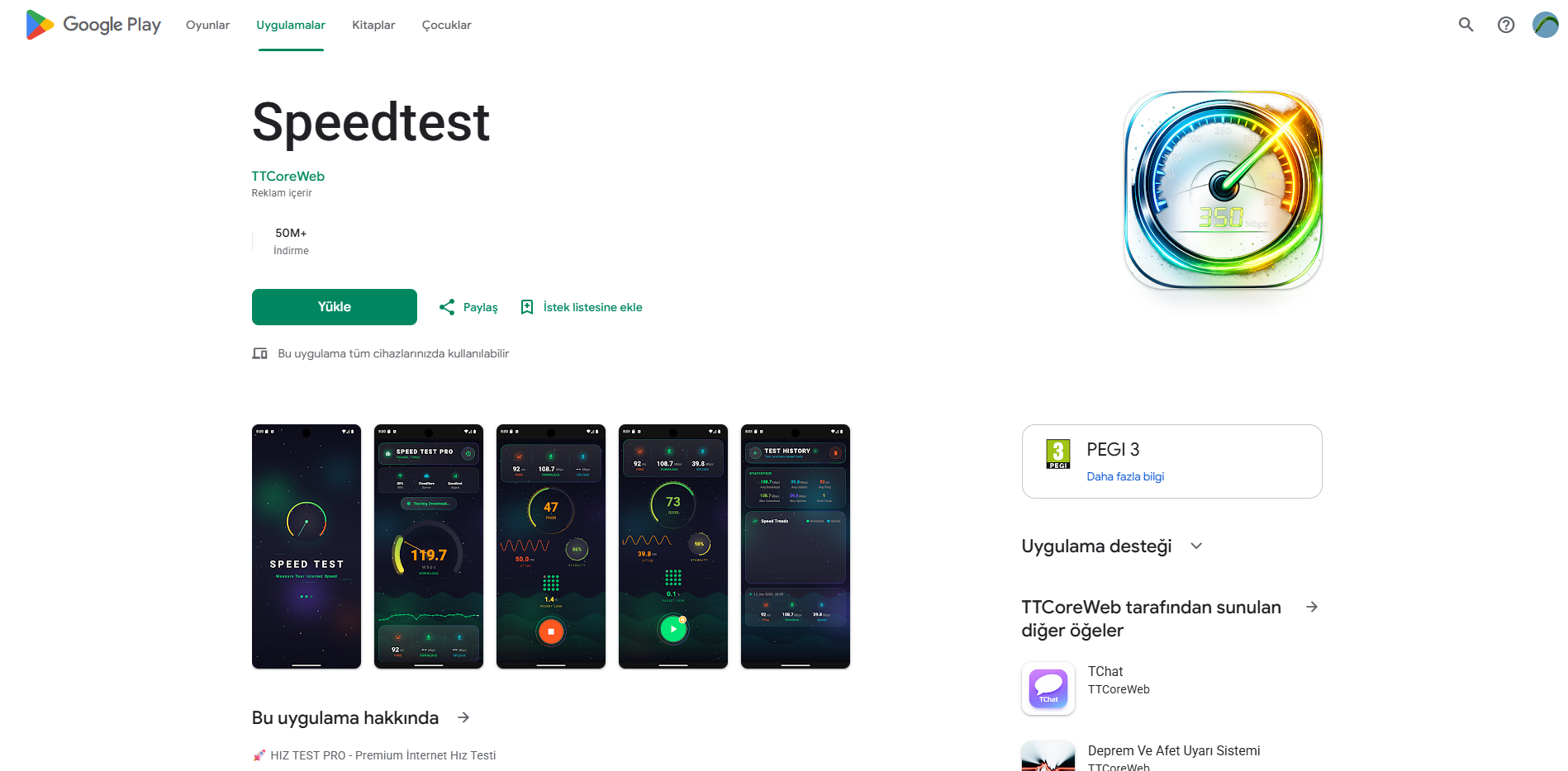 Speed Test